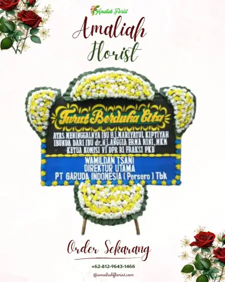 Papan Bunga Duka Padang Ratu